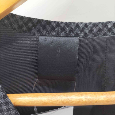 エヌハリウッド N.HOOLYWOOD POCKET SACK 3ピース チェック スーツセットアップ メンズ 40