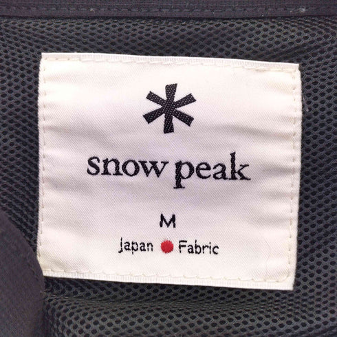 スノーピーク Snow Peak QUICK DRY KUNG FU JACKET クイックドライ カンフー ジャケット メンズ JPN:M