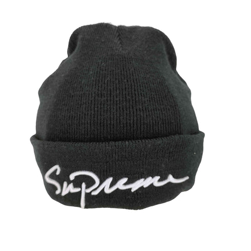 シュプリーム Supreme 18AW CLASSIC SCRIPT BEANIE メンズ