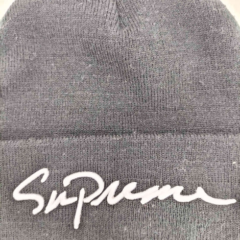 シュプリーム Supreme 18AW CLASSIC SCRIPT BEANIE メンズ