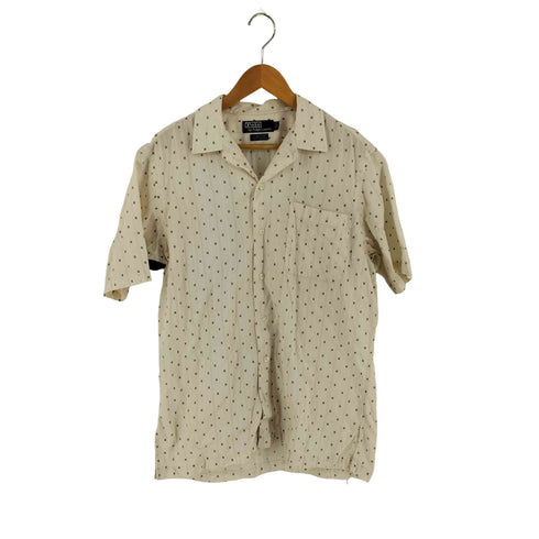 ポロバイラルフローレン Polo by RALPH LAUREN CLAYTON 小紋柄 コットン オープンカラーシャツ メンズ import:S