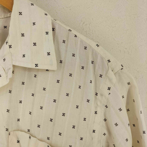 ポロバイラルフローレン Polo by RALPH LAUREN CLAYTON 小紋柄 コットン オープンカラーシャツ メンズ import:S