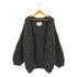 HEARTWORKING KNITWEAR ウール ボンバーニット カーディガン casual レディース ONE SIZE