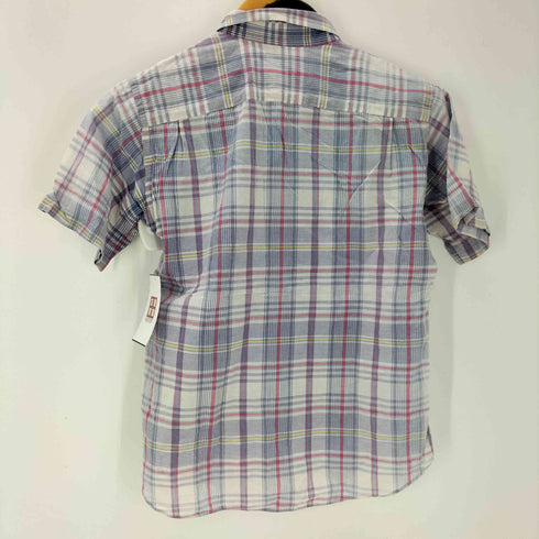 グッドイナフ GOODENOUGH 90S スナップボタンポケット マドラスチェック ボタンダウン S/S シャツ 裏原 メンズ JPN:XS