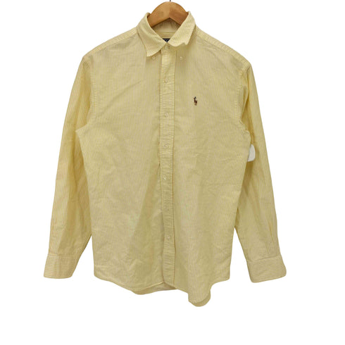 ポロバイラルフローレン Polo by RALPH LAUREN スモールポニー刺繍 ストライプ ボタンダウン長袖シャツ メンズ 170