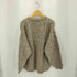 INIS CRAFTS 90s アイルランド製 ウール ケーブル フィッシャーマン ニット セーター メンズ import:XL