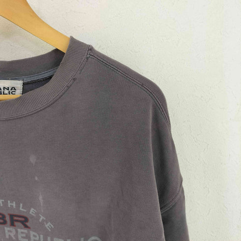 バナナリパブリック BANANA REPUBLIC 90S ロゴプリント スウェット メンズ import:M