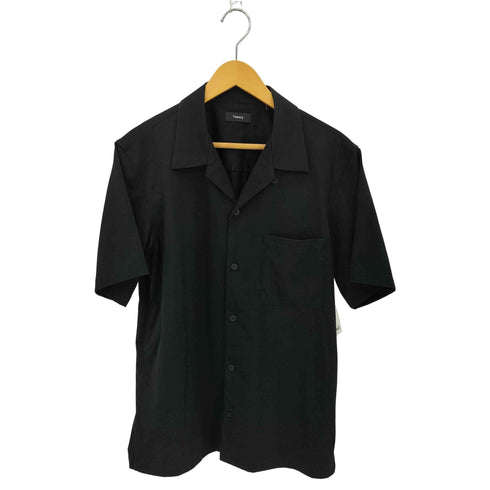 セオリー theory Structure Knit Noll SS CC 開襟 オープンカラーシャツ メンズ JPN:M