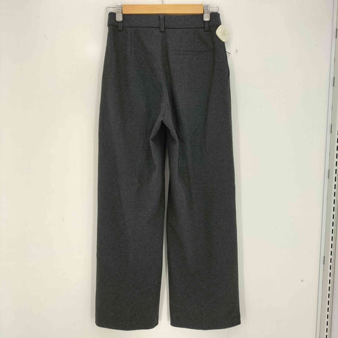 ユニクロ UNIQLO ブラッシュドジャージーワイドパンツ 丈長め レディース JPN:M