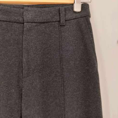 ユニクロ UNIQLO ブラッシュドジャージーワイドパンツ 丈長め レディース JPN:M