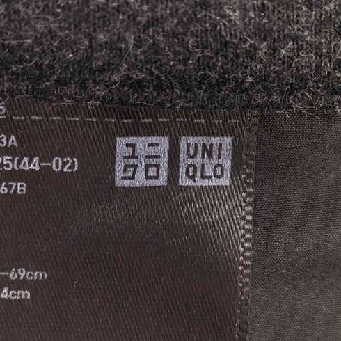 ユニクロ UNIQLO ブラッシュドジャージーワイドパンツ 丈長め レディース JPN:M