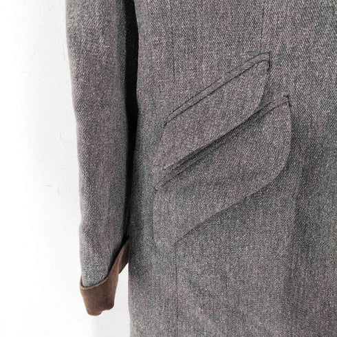 ポールスミスコレクション Paul Smith COLLECTION ベルベット切替 比翼コート メンズ