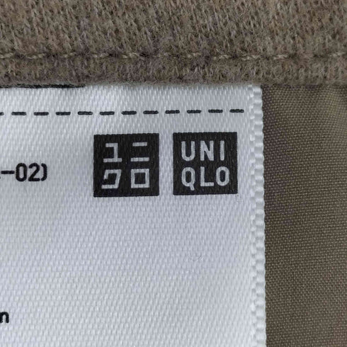 ユニクロ UNIQLO ブラッシュドジャージーワイドパンツ 丈長め レディース JPN:M