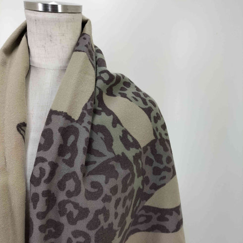 ケイオブクリッツィア K of KRIZIA 虎 大判ストール レディース