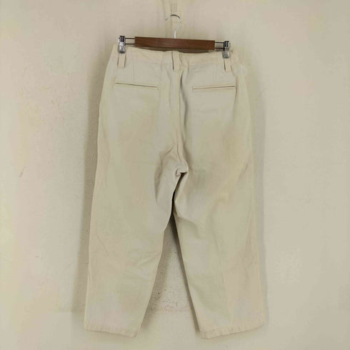 スティーブンアラン Steven Alan 22SS 2oz LOG NOPLEATED TROUSERS ストレートパンツ メンズ JPN:S