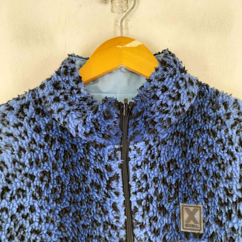 エックスガール X-girl REVERSIBLE BOA FLEECE JACKET レディース JPN:M