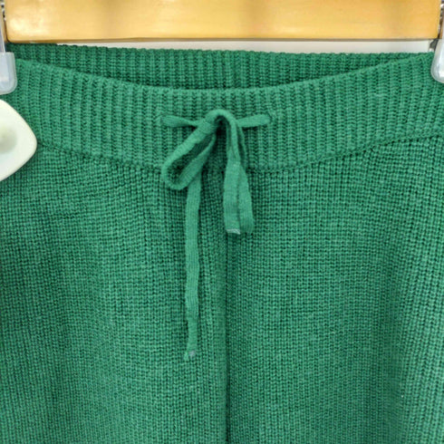 バウムウンドヘルガーデン BAUM UND PFERDGARTEN サイドライン ウールアクリル フレア イージー ニットパンツ レディース S