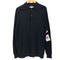 ラコステ LACOSTE 別注 KNIT PL SHT ウール100 ニット L/S ポロシャツ メンズ import:M