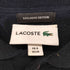 ラコステ LACOSTE 別注 KNIT PL SHT ウール100 ニット L/S ポロシャツ メンズ import:M