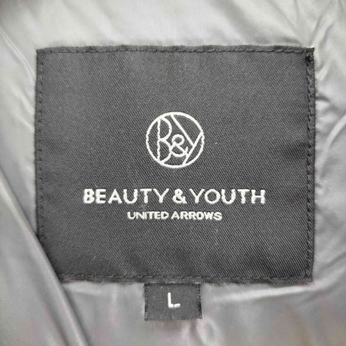 ビューティーアンドユースユナイテッドアローズ BEAUTY & YOUTH UNITED ARROWS ファー付き ジップアップ ダウンジャケット レディース JPN:L