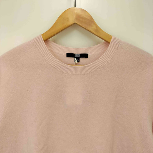 ユニクロ UNIQLO 23aw 3Dカシミヤクルーネックセーター レディース JPN:3