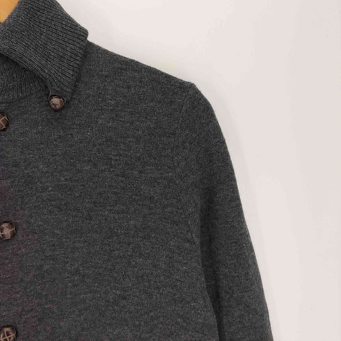 ユニバーサルランゲージ UNIVERSAL LANGUAGE 胡桃ボタン ウール ボタンダウン カーディガン メンズ import:L