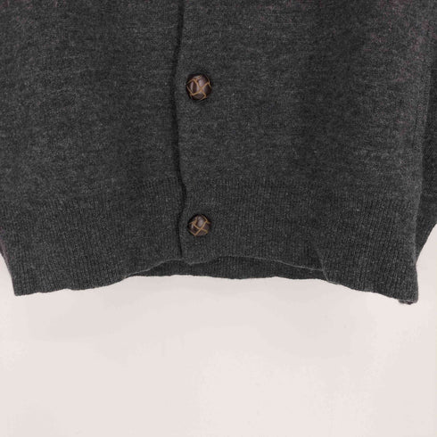 ユニバーサルランゲージ UNIVERSAL LANGUAGE 胡桃ボタン ウール ボタンダウン カーディガン メンズ import:L