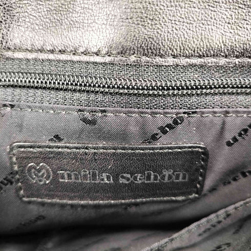 ミラショーン mila schon レザー ハンドバッグ レディース