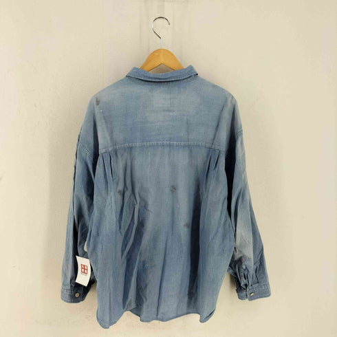 refomed 23SS WRIST PATCH WIDE SHIRT CHAMBRAY メンズ JPN:3