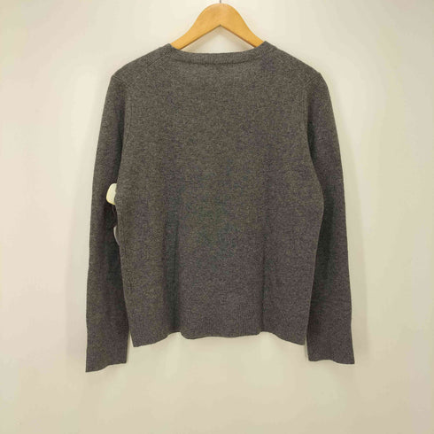 ユニクロ UNIQLO 3Dカシミヤクルーネックセーター レディース JPN:L