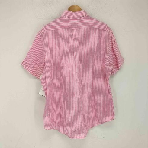 ラルフローレン RALPH LAUREN ロゴ刺繍 ストライプシャツ メンズ LG