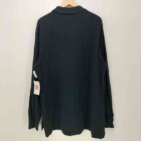 ポロバイラルフローレン Polo by RALPH LAUREN 90s ポニー刺繍 鹿の子 L/S ポロシャツ メンズ import:L