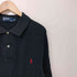 ポロバイラルフローレン Polo by RALPH LAUREN 90s ポニー刺繍 鹿の子 L/S ポロシャツ メンズ import:L