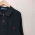 ポロバイラルフローレン Polo by RALPH LAUREN 90s ポニー刺繍 鹿の子 L/S ポロシャツ メンズ import:L