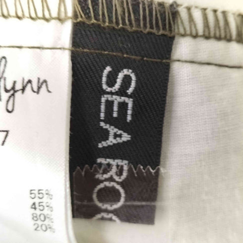 シールームリン Sea Room lynn ウエストdesignワークパンツ レディース JPN:S