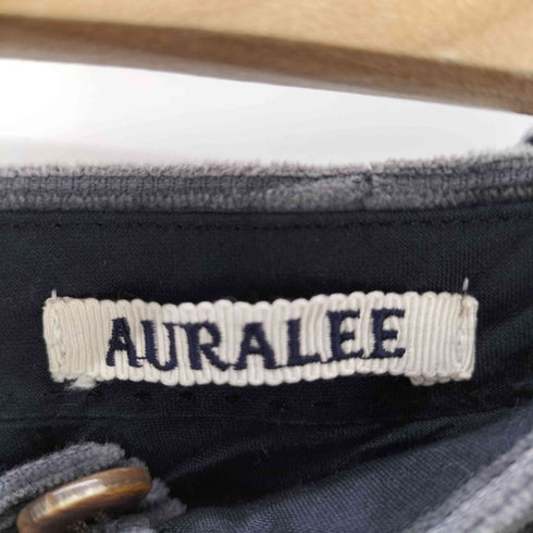 オーラリー AURALEE 19AW WASHED CORDUROY TAPERED SLACKS ウォッシュド コーデュロイ スラックス パンツ メンズ JPN:3