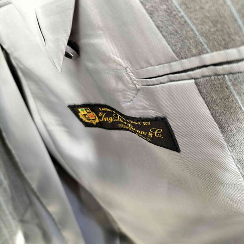 ロロピアーナ Loro Piana ストライプ ダブルテーラードジャケット メンズ