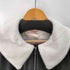 LA POMME petit 可愛いファーバッグ付き Leather Fur Jacket With Mini Bag エコレザーファーコート レディース import:S