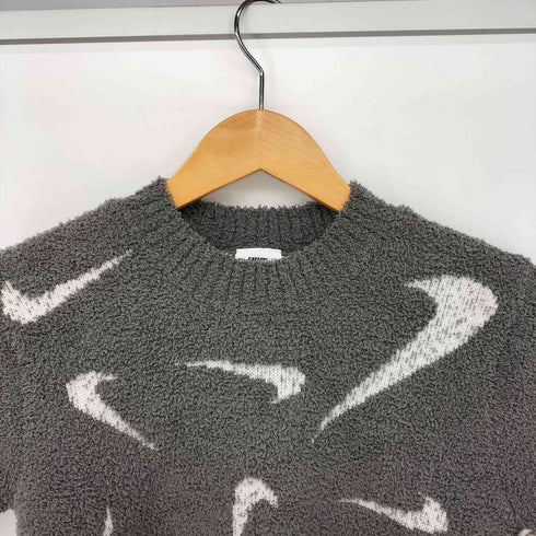 ナイキ NIKE AS W NSW COZY LOGO AOJ KNIT NSW コージー ロゴ AOJ ニット S/S トップ レディース import:M