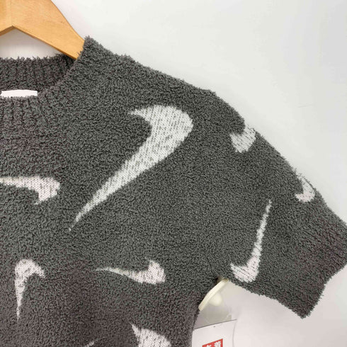 ナイキ NIKE AS W NSW COZY LOGO AOJ KNIT NSW コージー ロゴ AOJ ニット S/S トップ レディース import:M