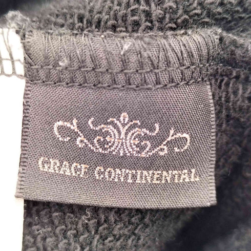 グレースコンチネンタル GRACE CONTINENTAL レース切替 クルーネックスウェット レディース JPN:36