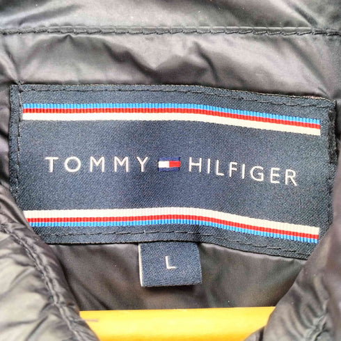 トミーヒルフィガー TOMMY HILFIGER ブロック キルティング シャツ ダウン ジャケット メンズ import:L