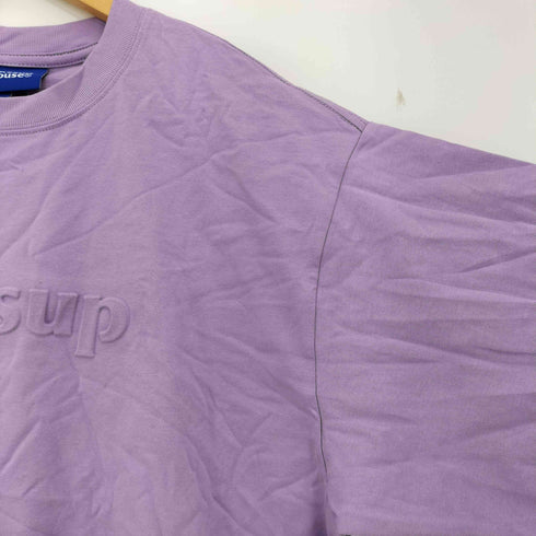 Wassup House エンボスロゴ Tシャツ メンズ JPN:XL