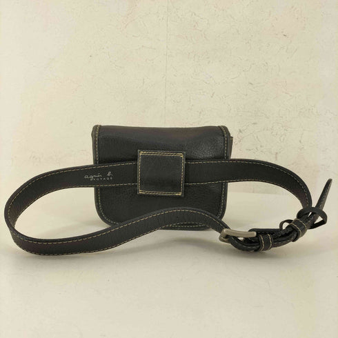 アニエスベーボヤージュ agnes b. VOYAGE レザー ウエストポーチ メンズ