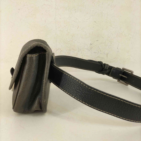 アニエスベーボヤージュ agnes b. VOYAGE レザー ウエストポーチ メンズ