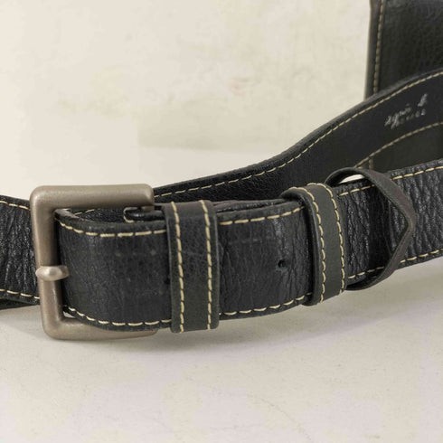 アニエスベーボヤージュ agnes b. VOYAGE レザー ウエストポーチ メンズ