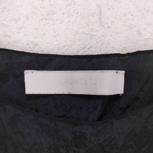 アモーメント amomento シワ加工 スリット ドレスワンピース レディース 1