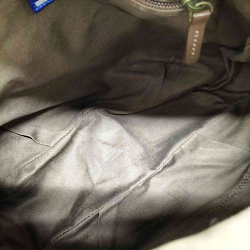 バーバリーブルーレーベル BURBERRY BLUE LABEL ホースロゴ 2WAY キャンバスショルダーバッグ レディース