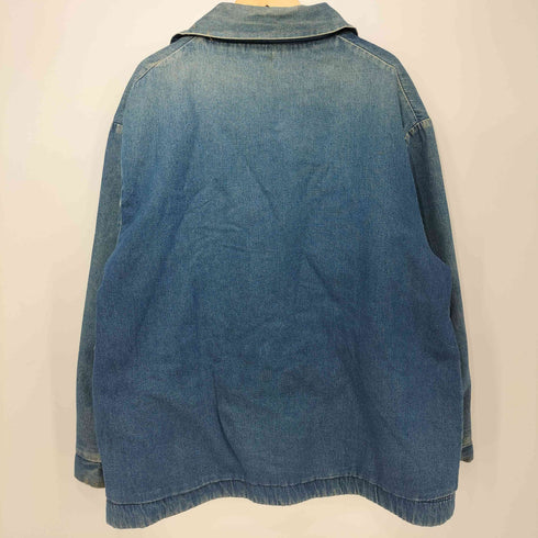 80-90s vintage 裏地ブランケット デニム カバーオール メンズ import:XL
