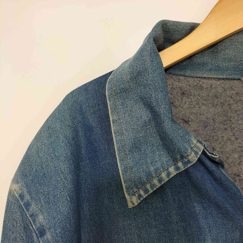 80-90s vintage 裏地ブランケット デニム カバーオール メンズ import:XL